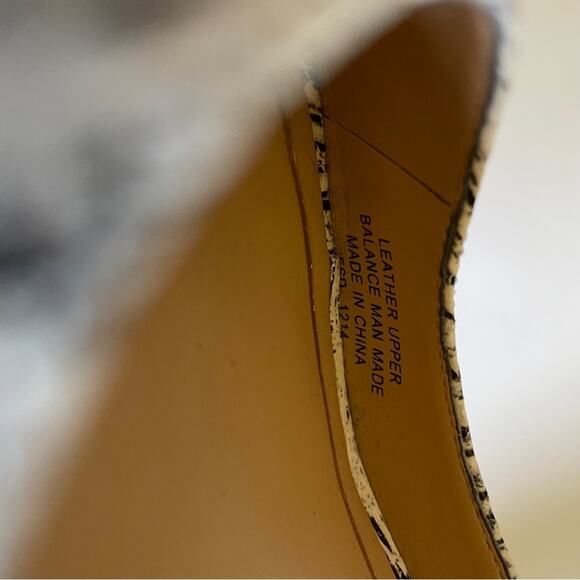 Enzo Angiolini Leather Space Dye Peep Toe Heel - Picture 11 of 11